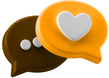 Dos globos de diálogo superpuestos